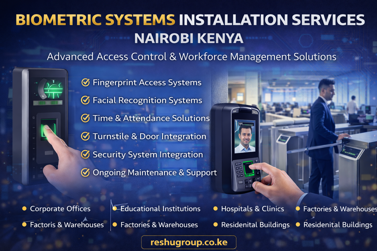 Biometric Systems Installation Nairobi
