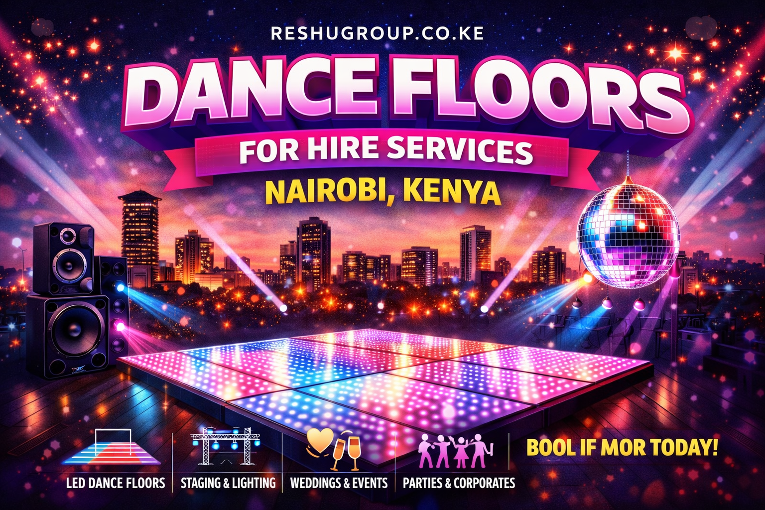 Dance Floors for Hire