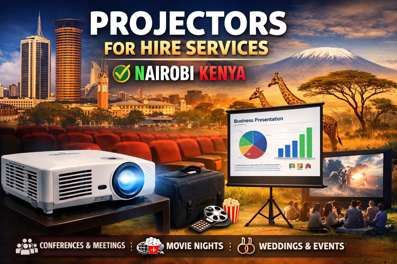 Projectors for Hire