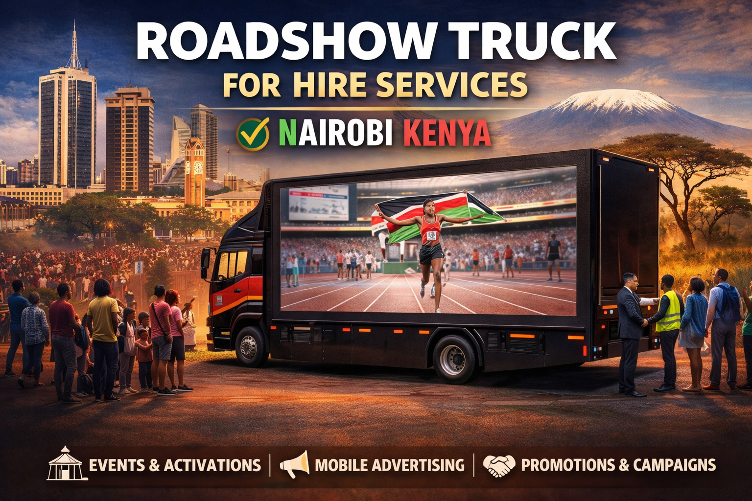 Roadshow Truck for Hire