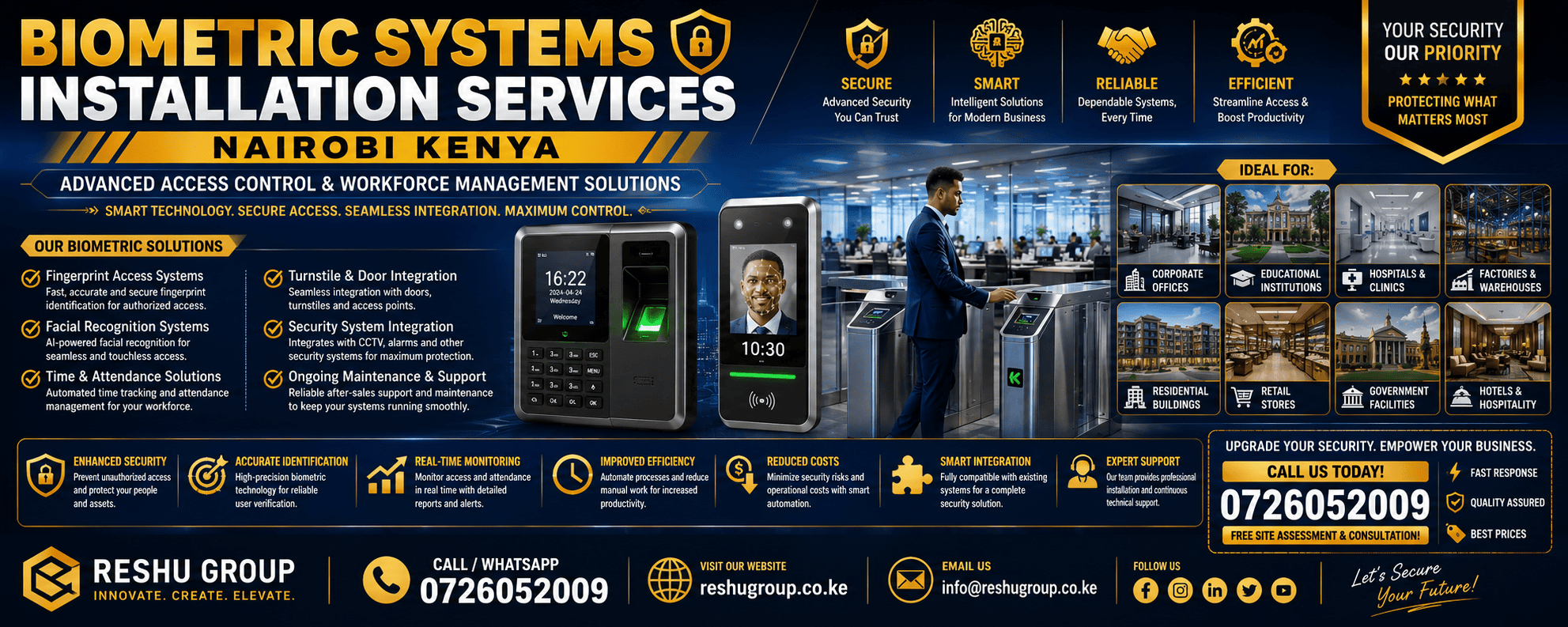 Biometric Systems Installation