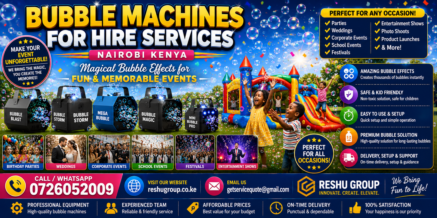 Bubble Machines for Hire Bubble Machines for Hire