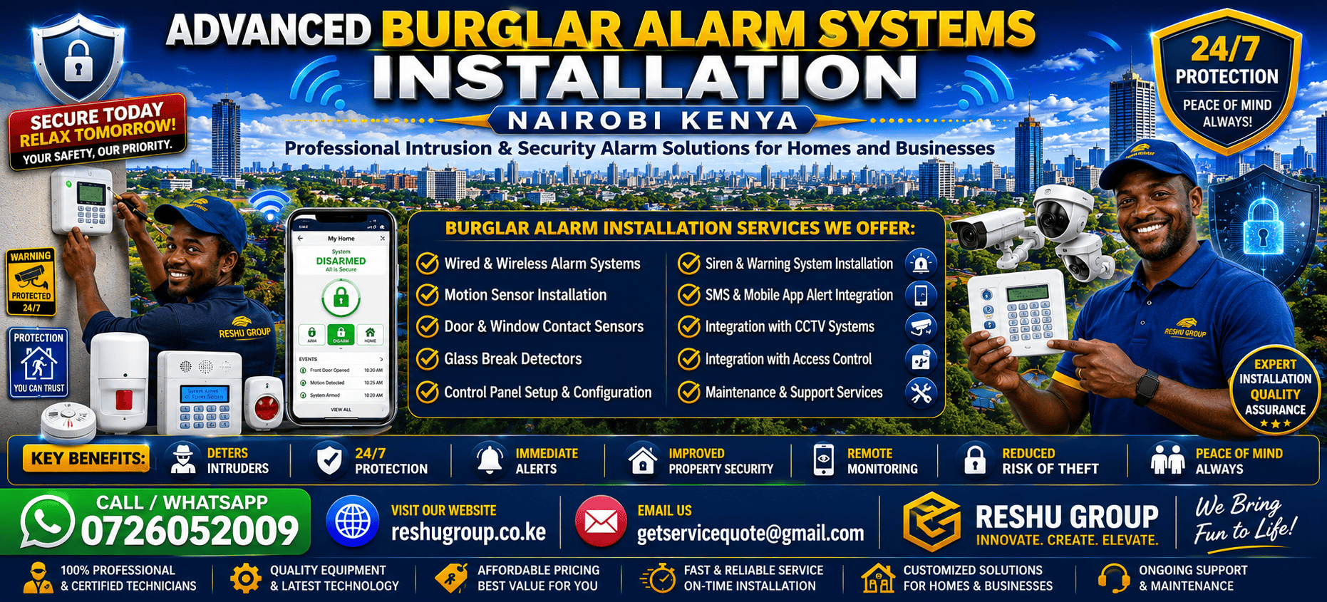 Burglar Alarm Systems Installation Burglar Alarm Systems Installation