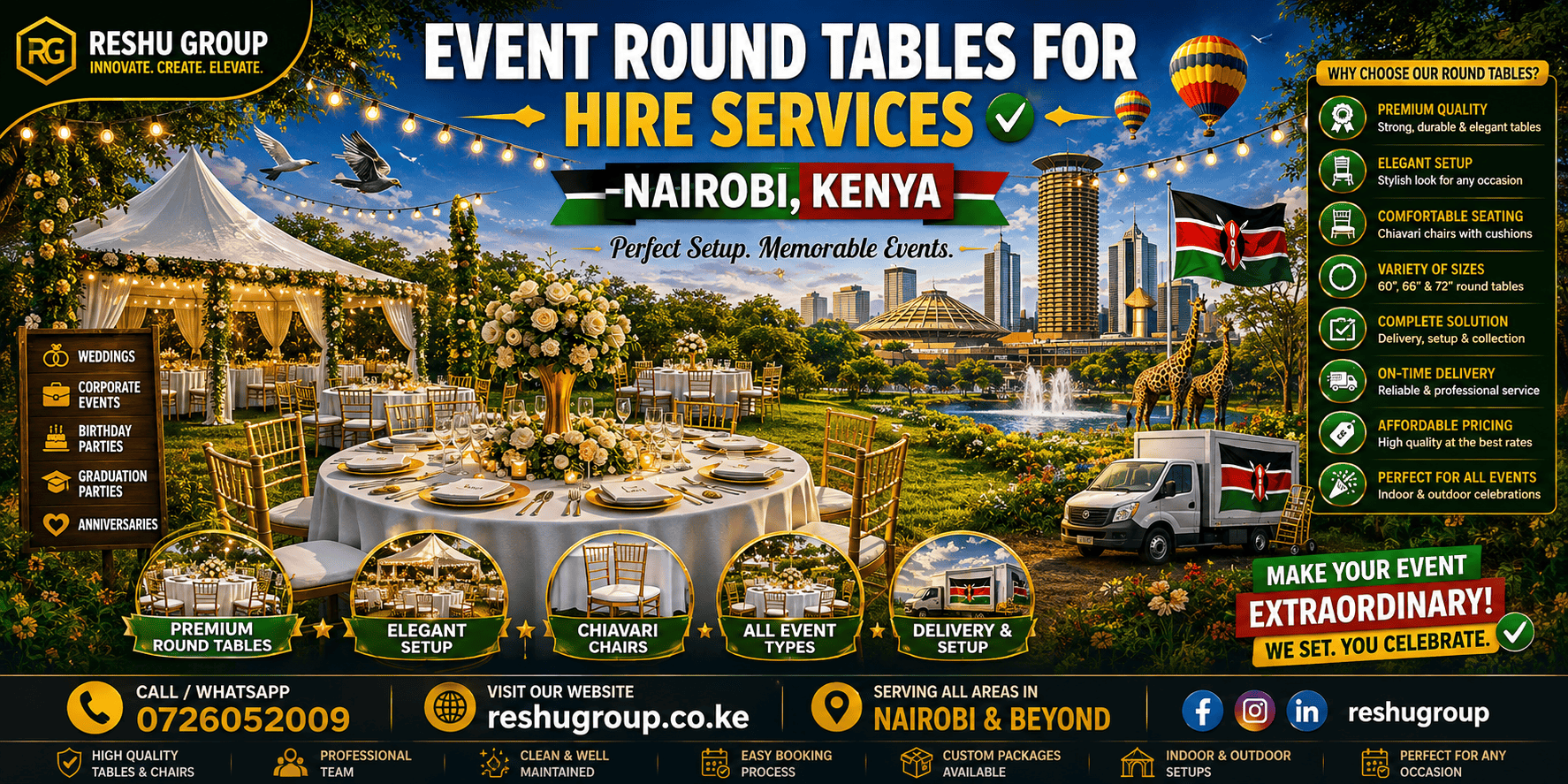 Event Round Tables for Hire Event Round Tables for Hire