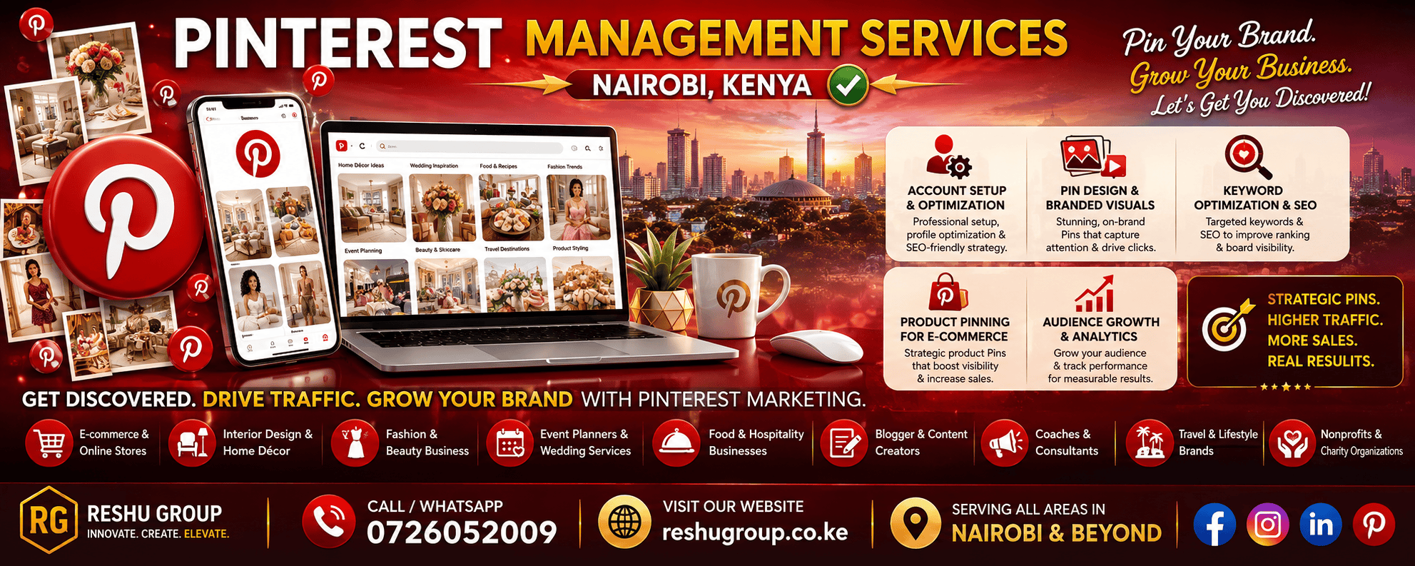 Pinterest Management Services
